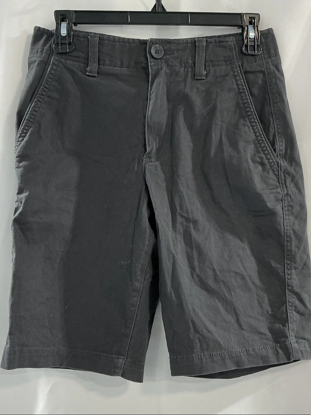 urban pipeline MaxFlex Black Flat-Front Men's Shorts